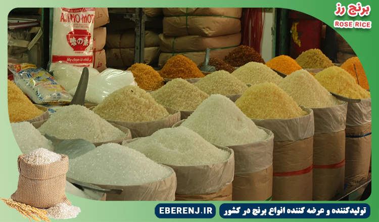 فروش عمده انواع برنج ایرانی